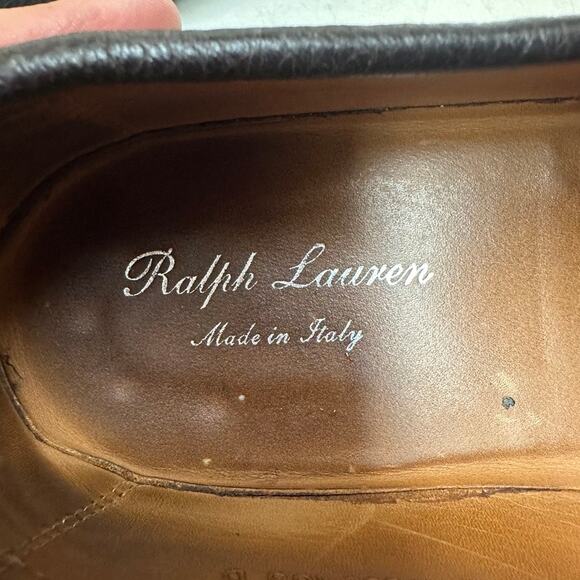 Ralph Lauren Purple Label Chalmers Spectator Penny Loafer Made in Italy 10.5 main image 7